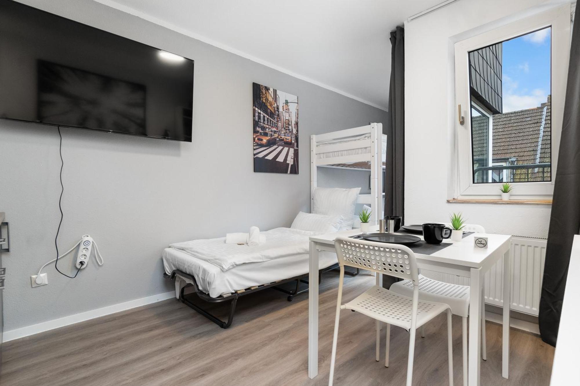 Messe, Monteure, Budget - Einfache Komfortable 2 Personen Wohnung Duisburg Exterior photo