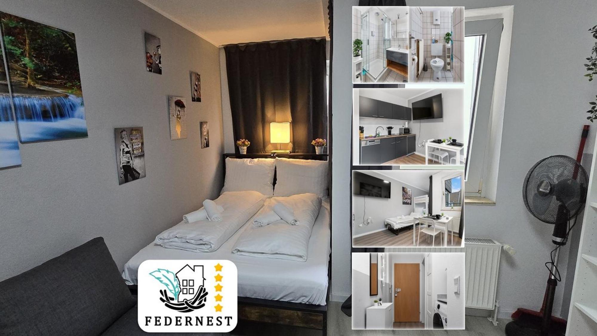 Messe, Monteure, Budget - Einfache Komfortable 2 Personen Wohnung Duisburg Exterior photo