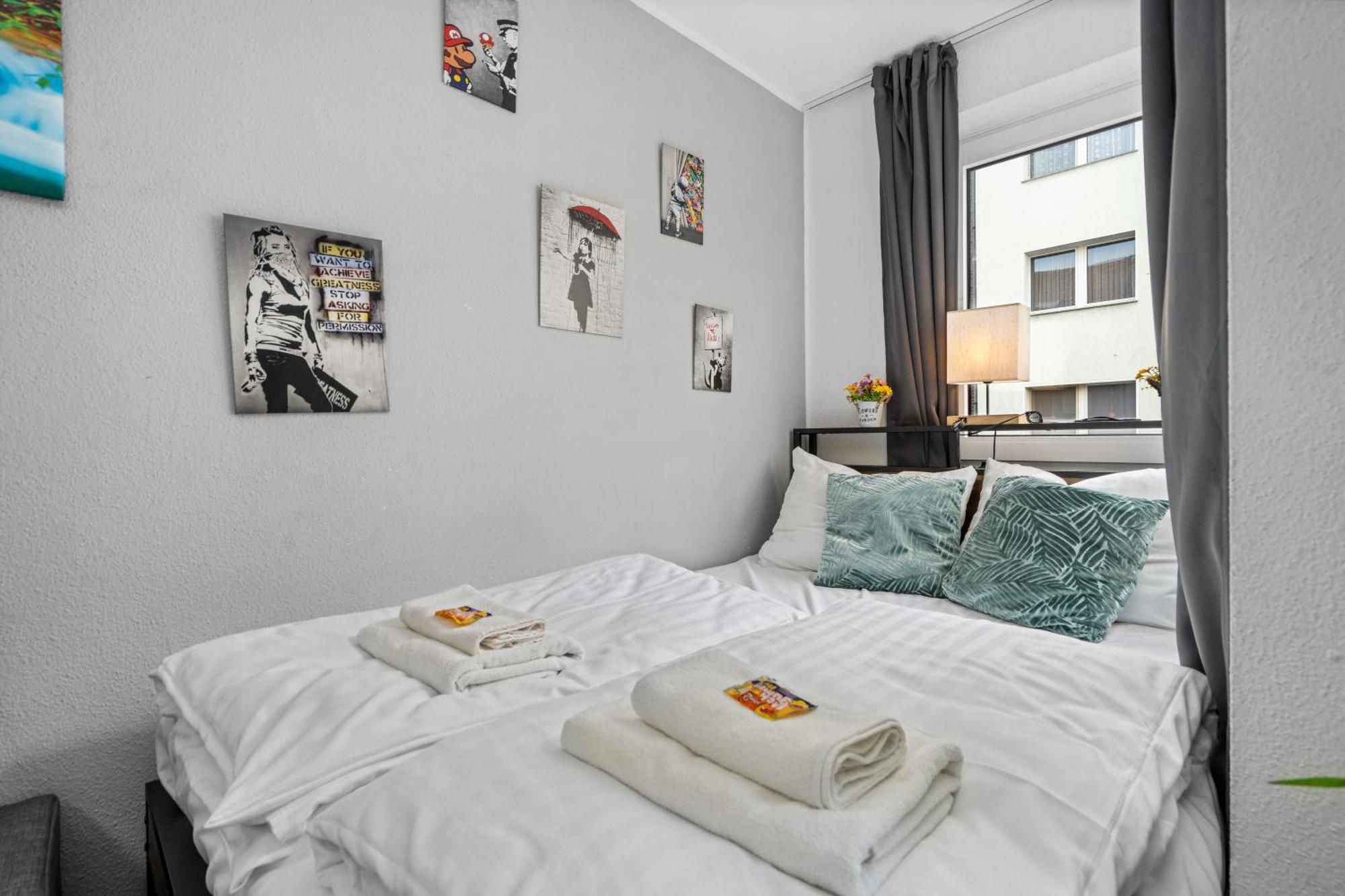 Messe, Monteure, Budget - Einfache Komfortable 2 Personen Wohnung Duisburg Exterior photo